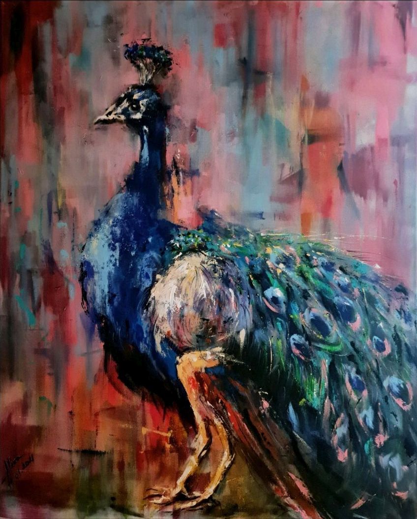 ArteDiAlina.com painting: Snakes eater